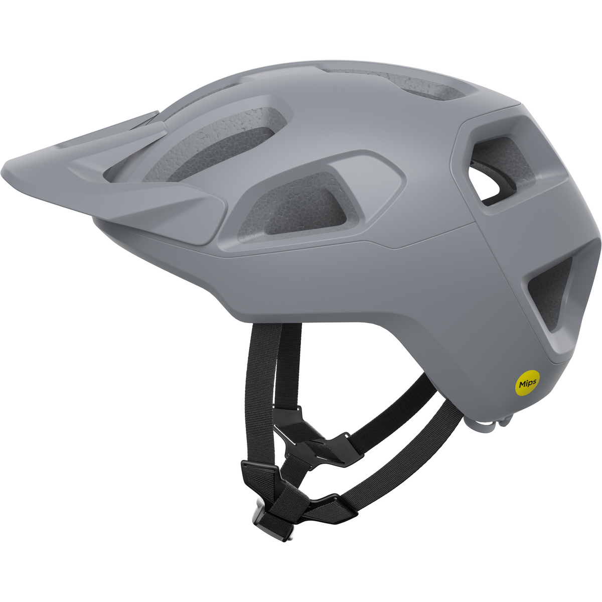 POC Cularis Fahrradhelm (Größe 51-54CM, grau)