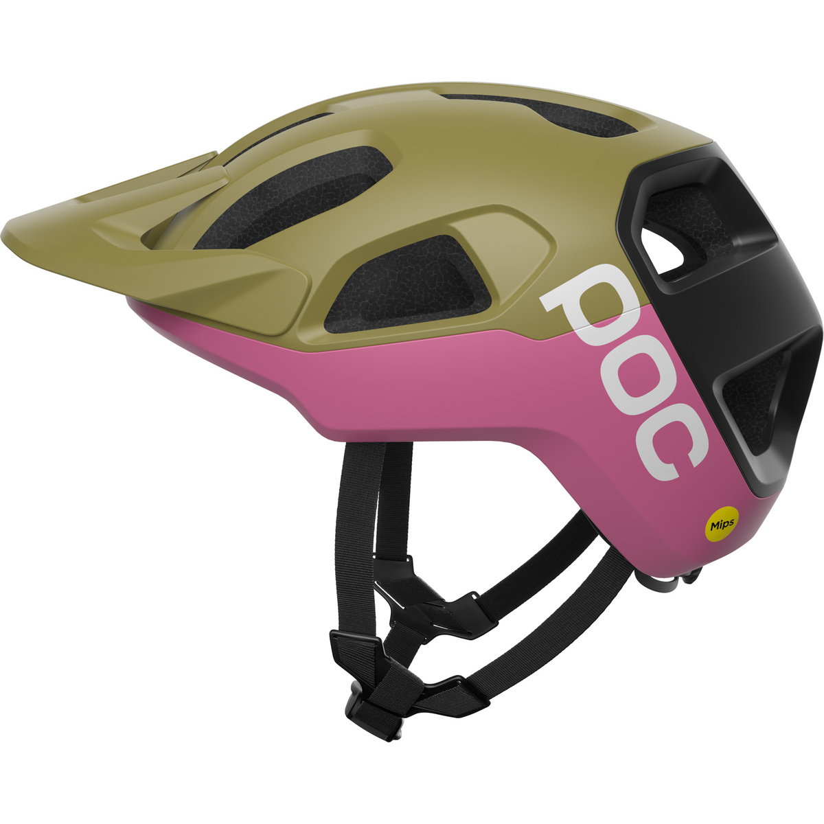 POC Cularis Fahrradhelm (Größe 59-62CM, oliv)