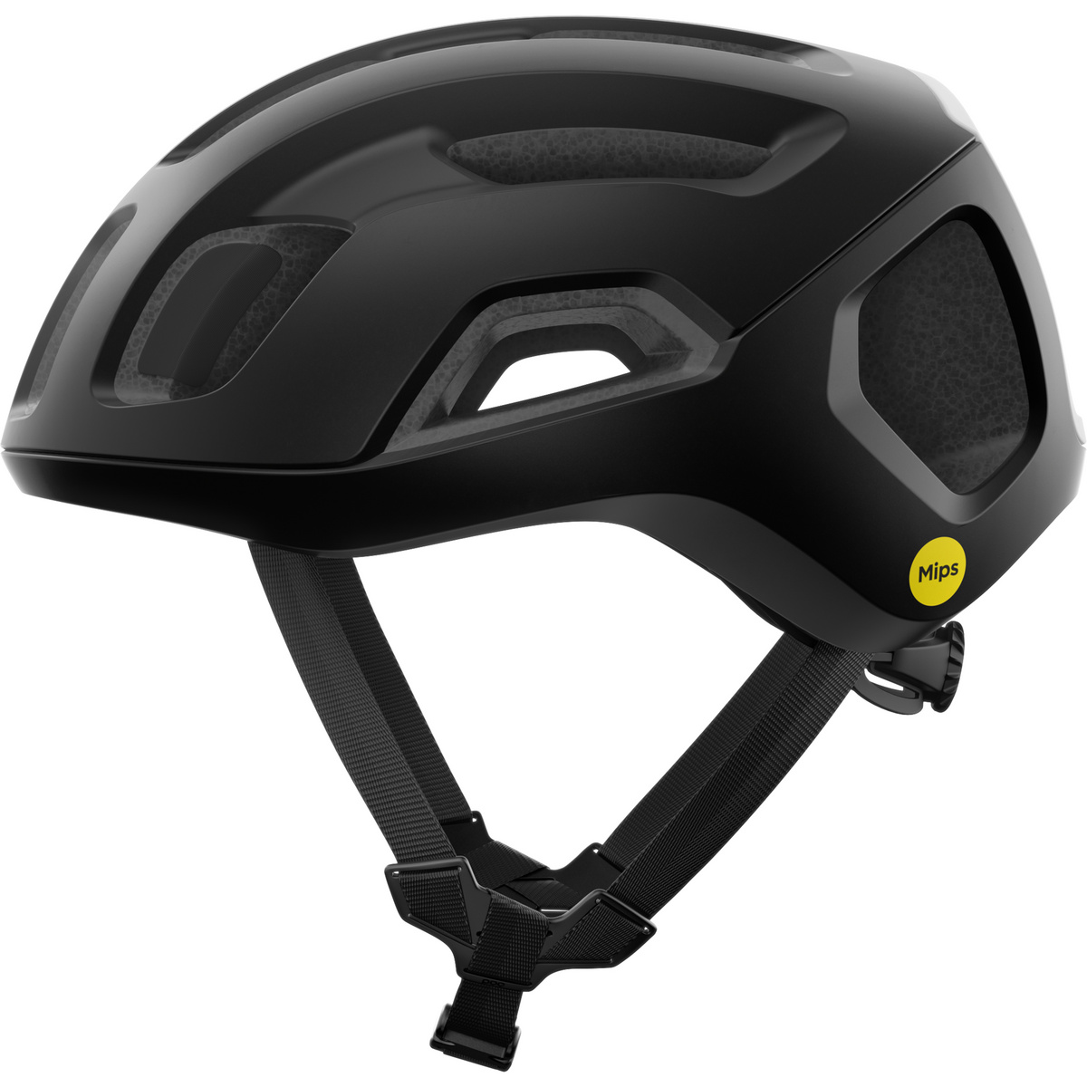 POC Ventral Air MIPS Fahrradhelm (Größe 50-56CM, schwarz)