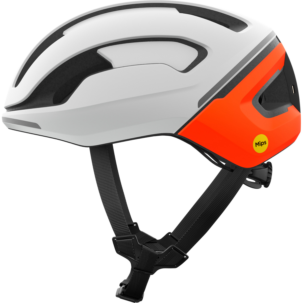 POC Omne Beacon MIPS Fahrradhelm (Größe 50-56CM, weiss)