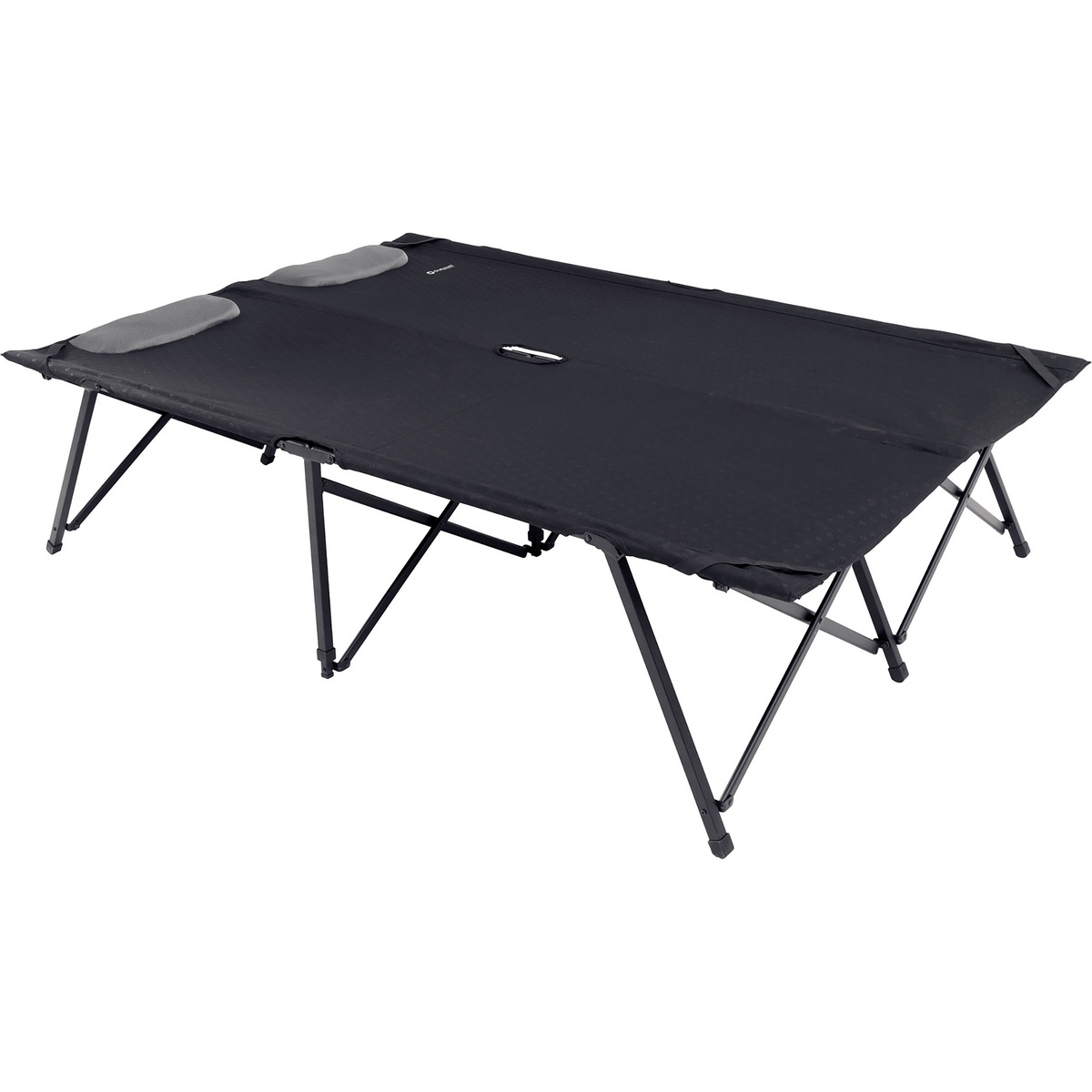Outwell Lettino da campeggio Posadas Double (Taglia One Size, Nero)