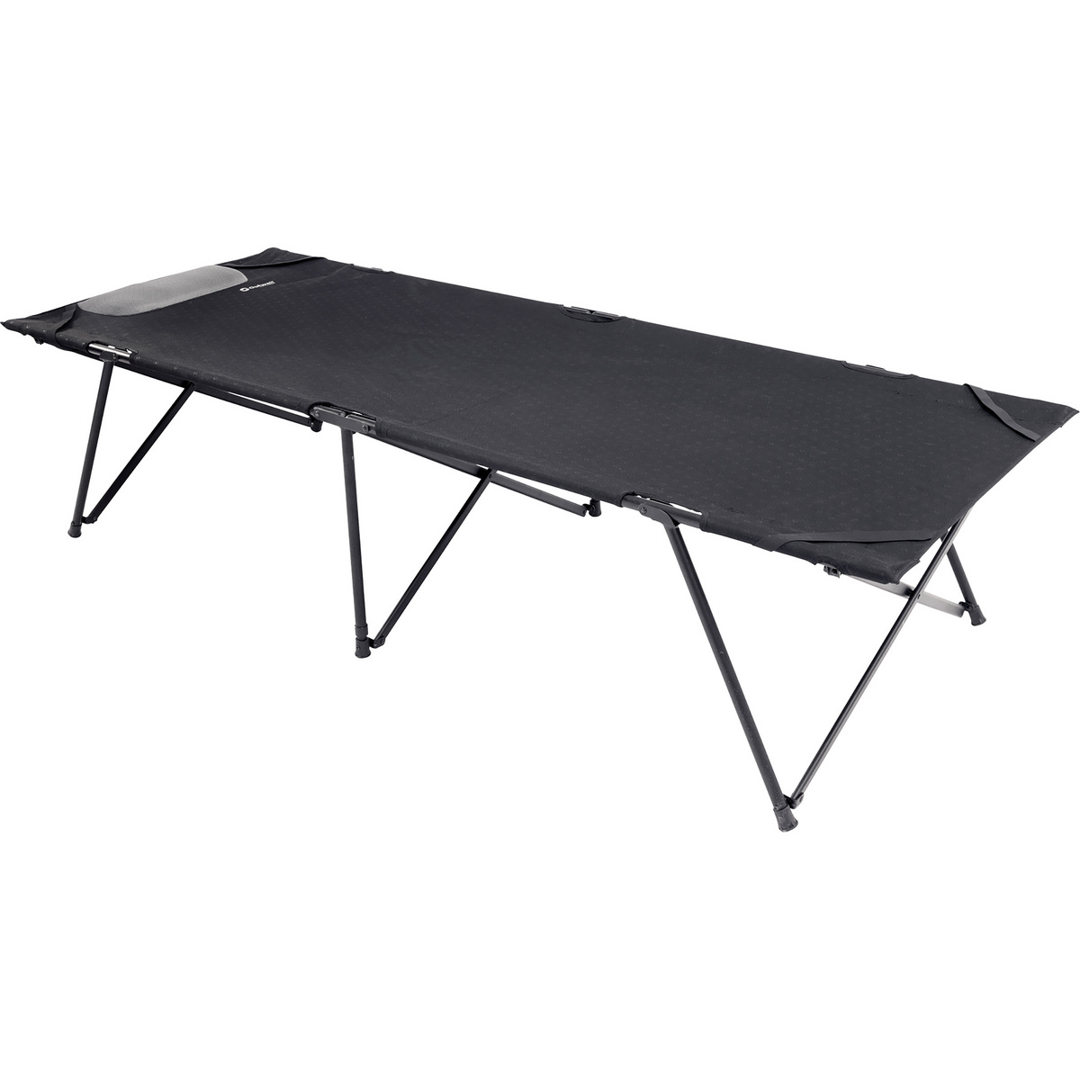 Outwell Lettino da campeggio Posadas XL (Taglia One Size, Nero)