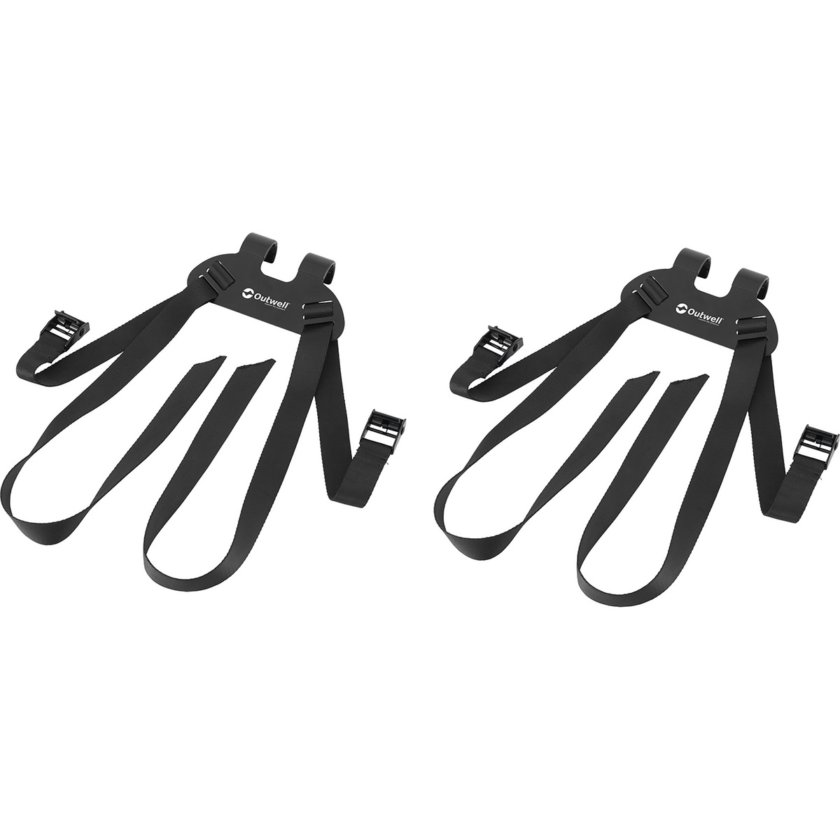 Outwell Sistema di fissaggio Coolbox Tie Down System (Taglia ONE SIZE, Nero)