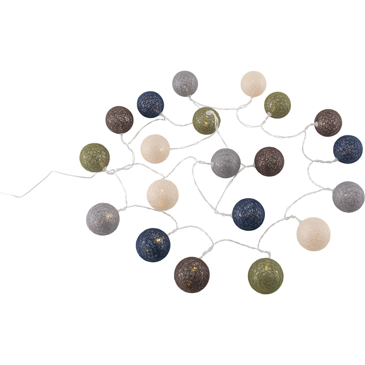 Outwell Alpha Cotton Lichterkette (Größe One Size, mehrfarbig)