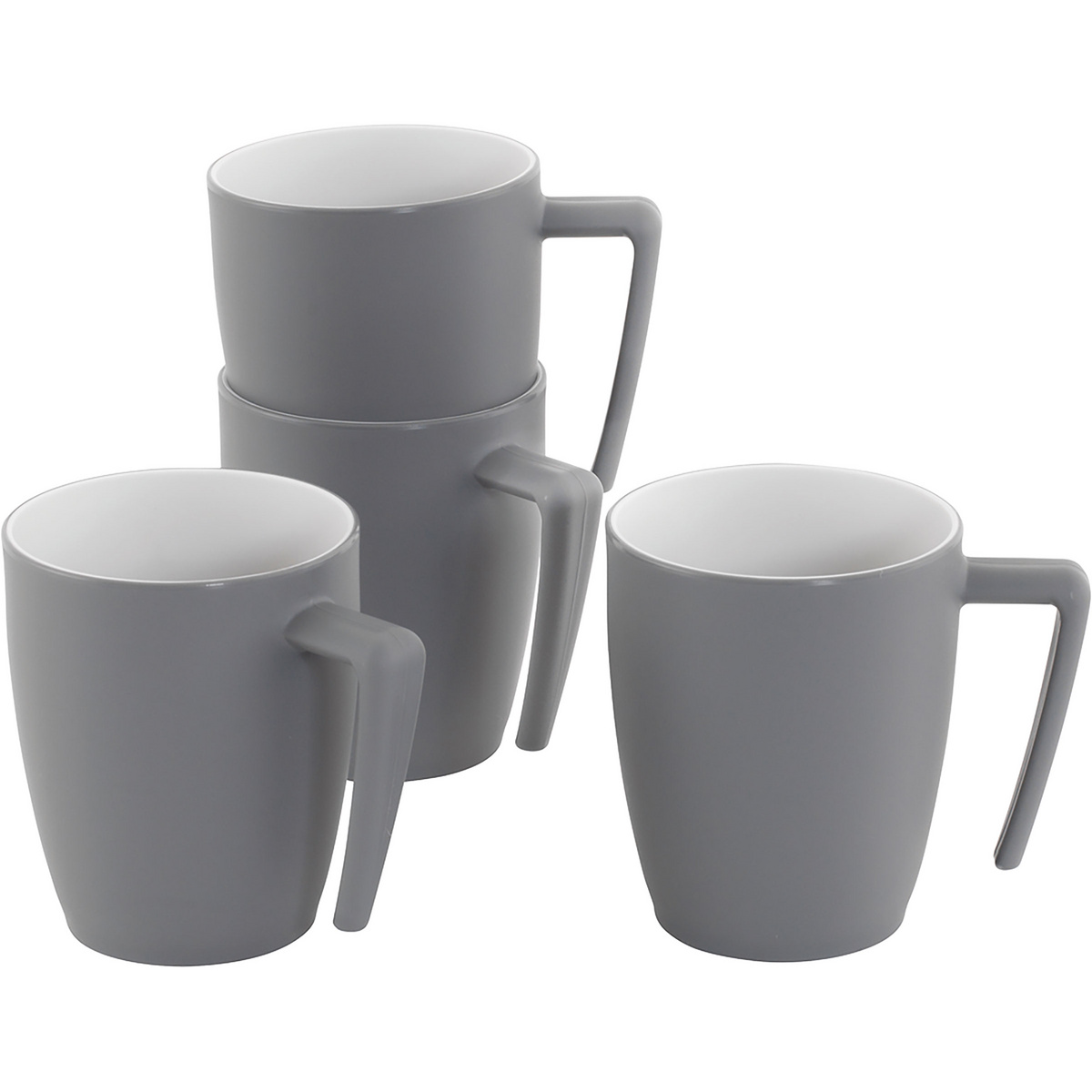 Outwell Gala 4 Personen Becher Set (Größe ONE SIZE, grau)