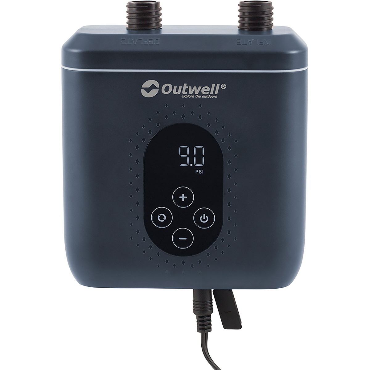Outwell Pompe Thunderstorm 12V High Pressure (taille One Size, Bleu)