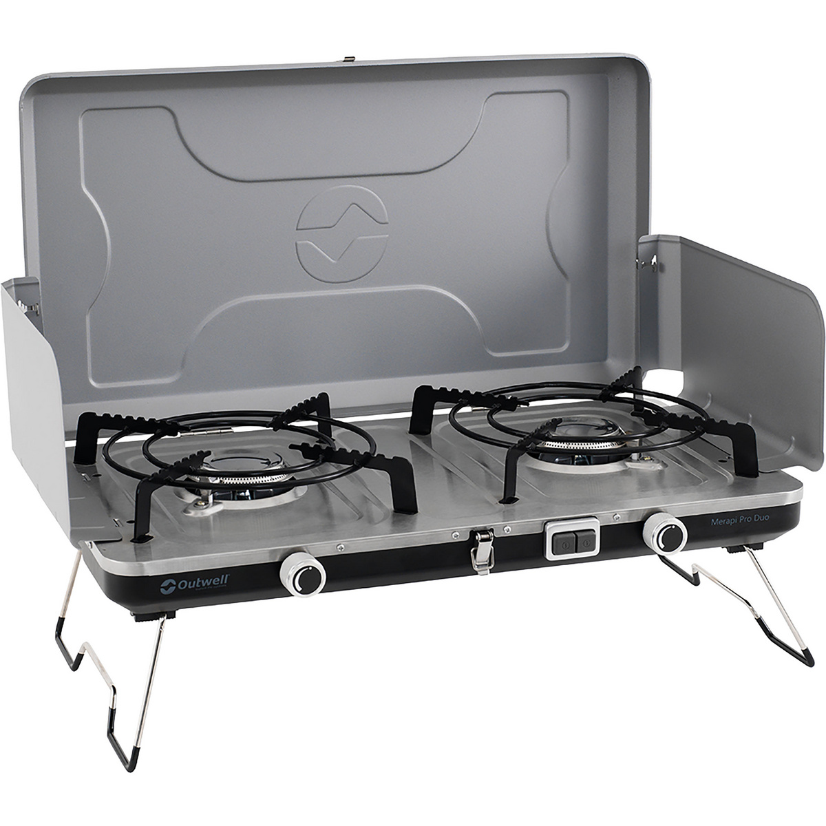 Outwell Fornello Merapi Pro Duo (Taglia ONE SIZE, Argento)