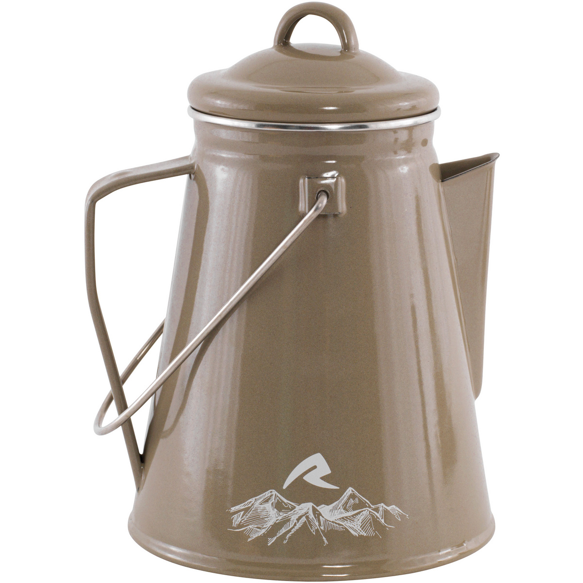 Robens Tongass Enamel Kessel (Größe ONE SIZE, braun)