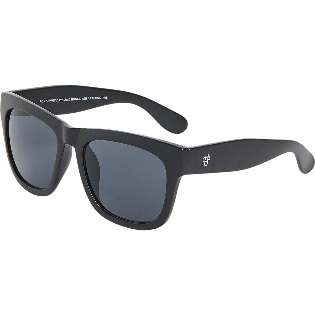 Chpo Lunettes de soleil Haze (taille L, Noir)