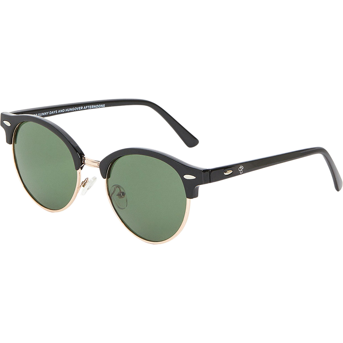 Chpo Occhiali da sole Casper II Polarized (Taglia M-L, Nero)