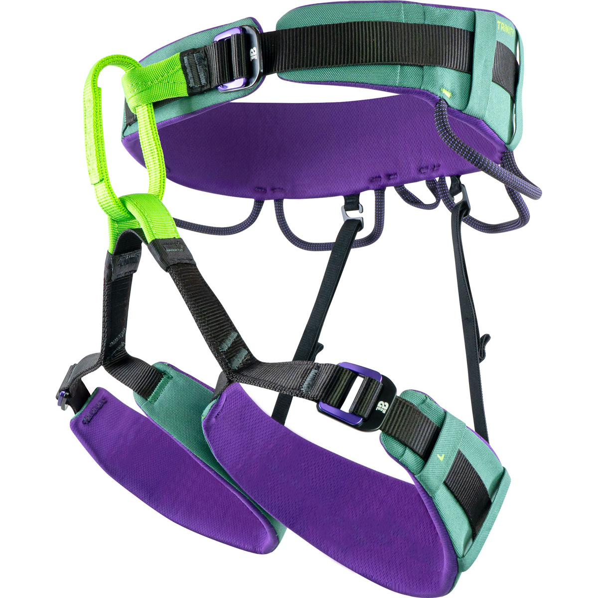 Beal Trinity Klettergurt (Größe 84-93cm, gruen)