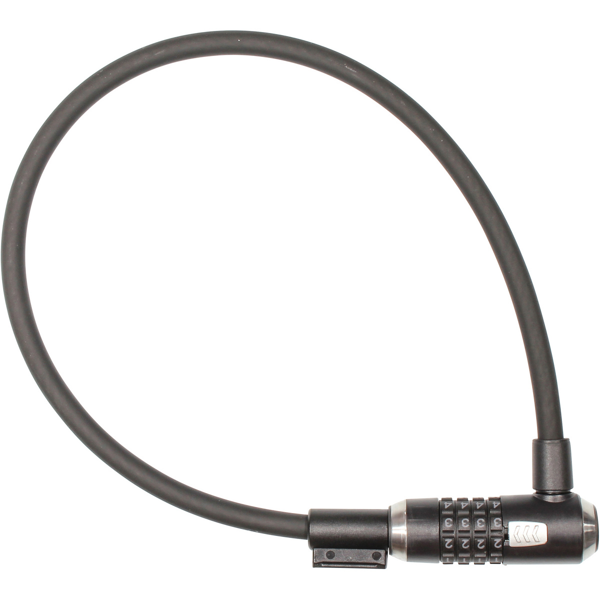 Kryptonite KryptoFex 1265 Combo Fahrradschloss (Größe ONE SIZE, schwarz)