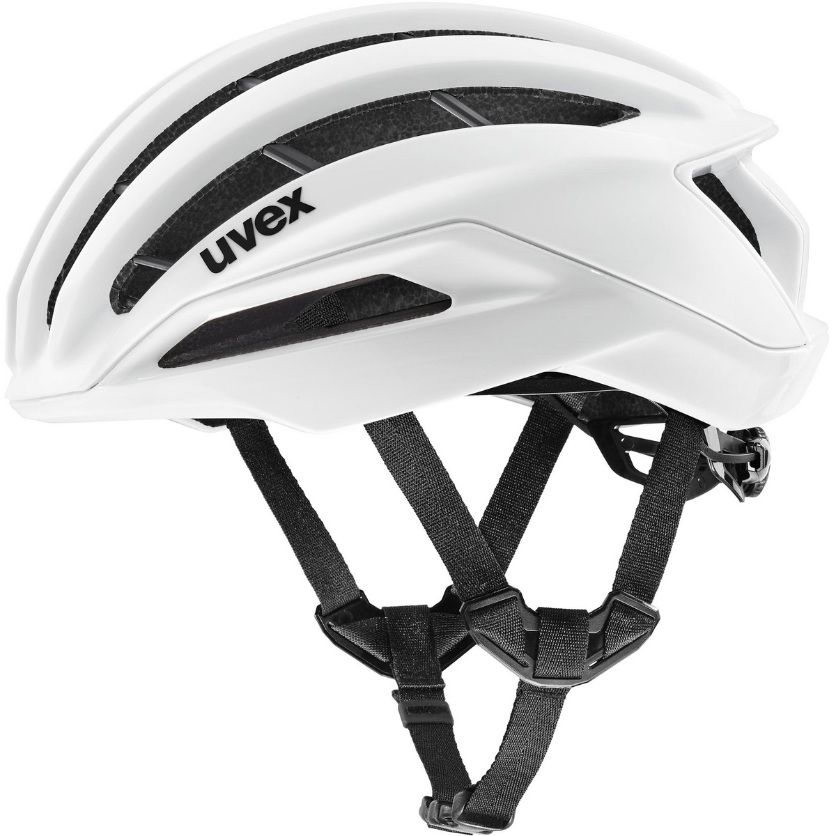 Uvex Surge Fahrradhelm (Größe 59-61CM, weiss)