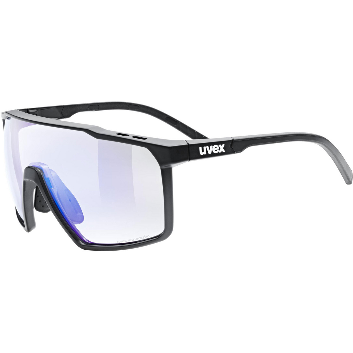 Uvex MTN Perform S V Sportbrille (Größe One Size, schwarz)
