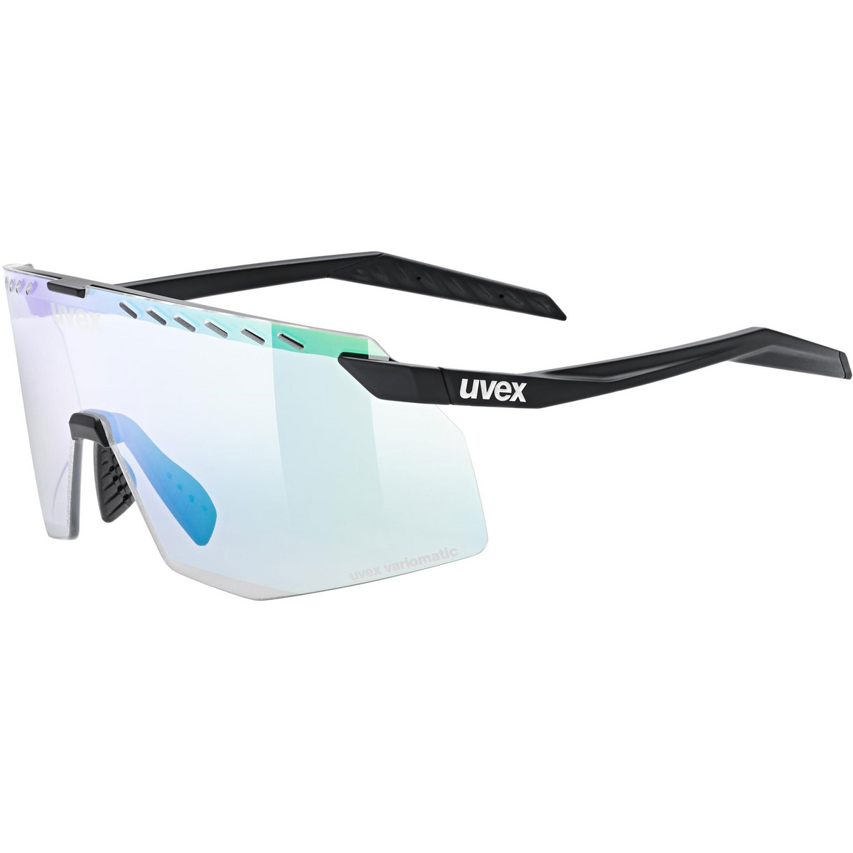 Uvex Occhiali sportivi Pace Stage V (Taglia One Size, Nero)