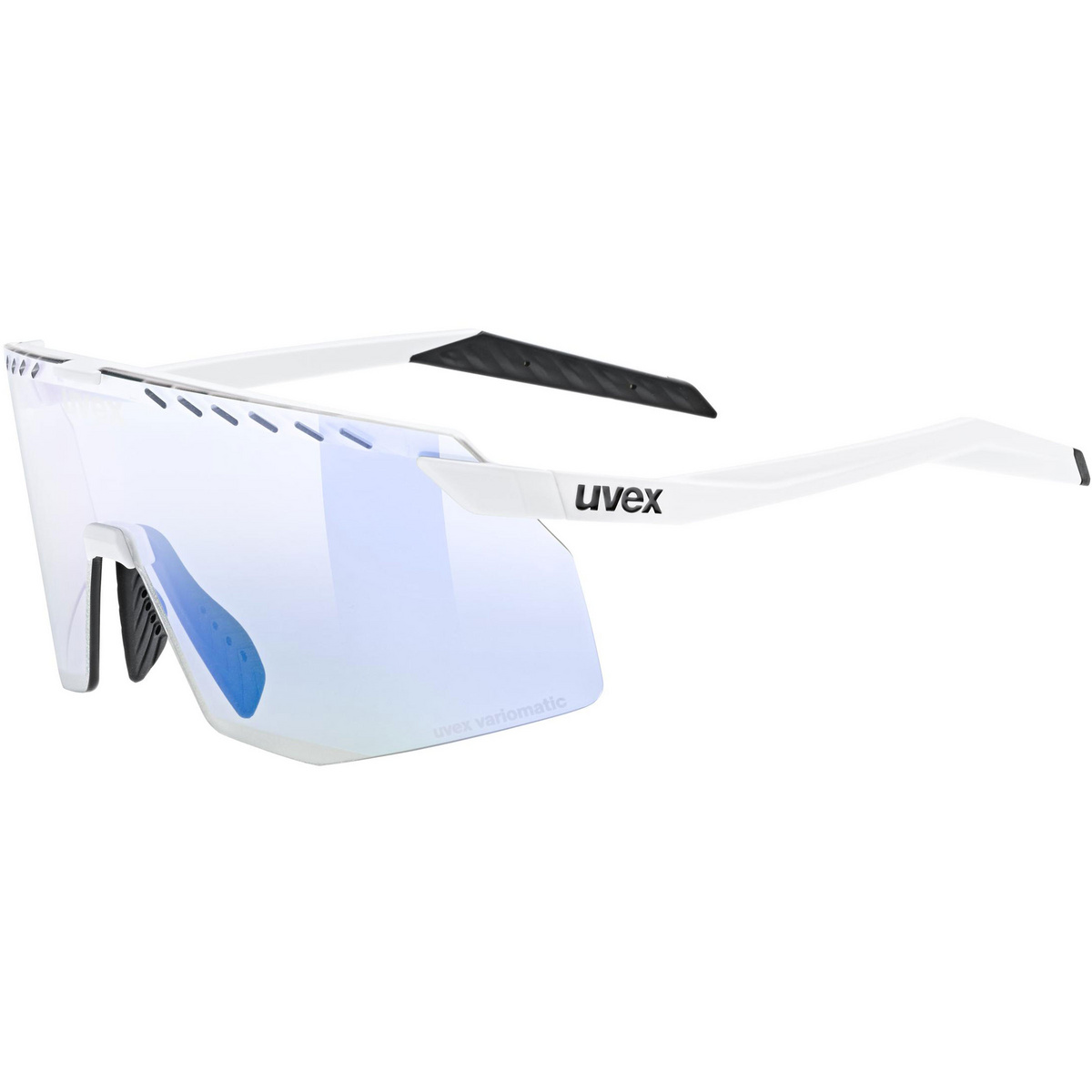 Uvex Pace Stage V Sportbrille (Größe One Size, weiss)