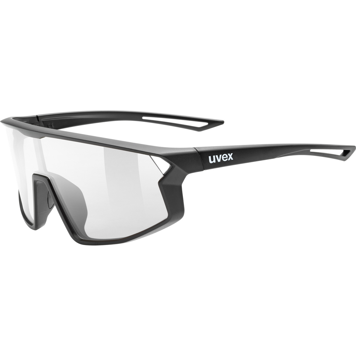 Uvex Kinder Skyryse Jr. Sportbrille (Größe ONE SIZE, schwarz)