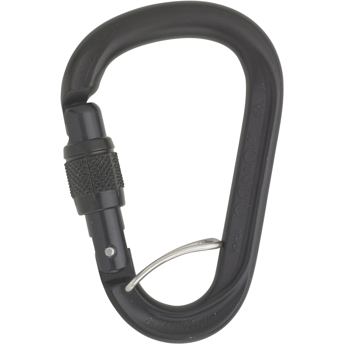 Image of Austrialpin Moschettone HMS Rondo Screwlock Selfie