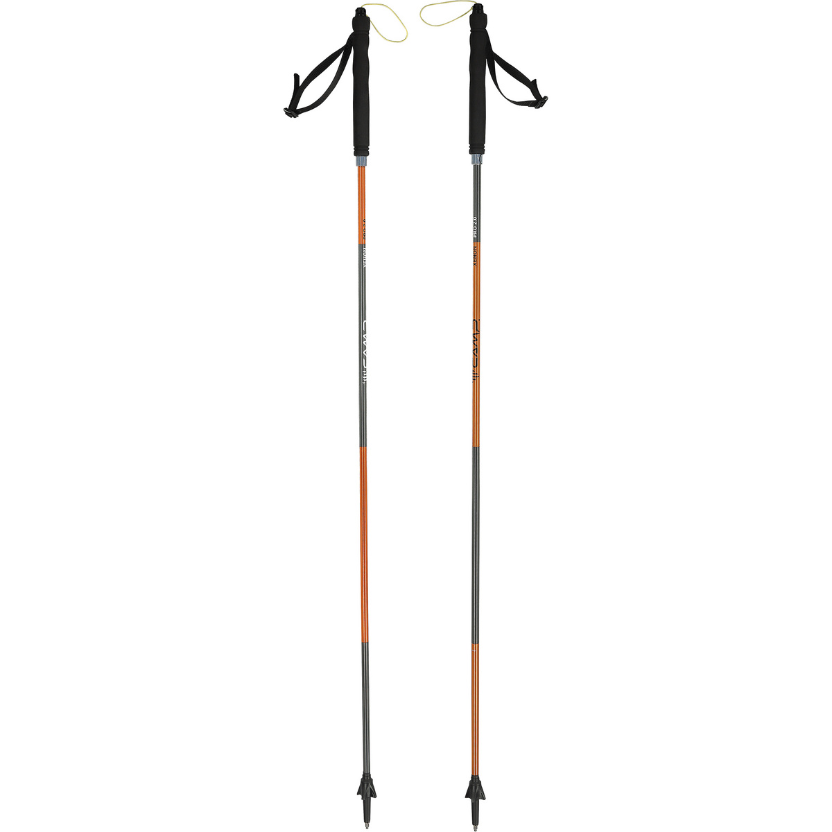 Camp Xenon Pro 2.0 Trekkingstöcke (Größe 125CM, orange)