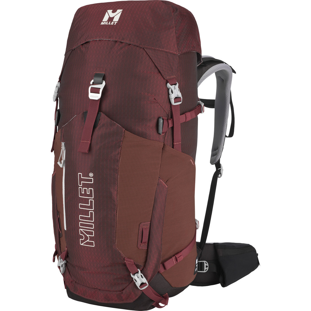 Millet Damen Ubic 40 Rucksack (Größe 40L, rot)