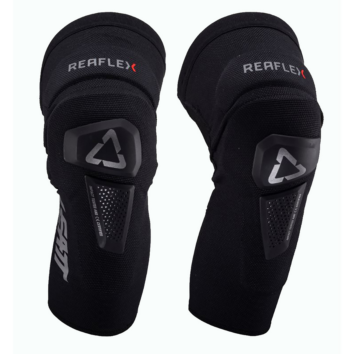Leatt Protezione per le ginocchia ReaFlex Hybrid Pro (Taglia M, Nero)
