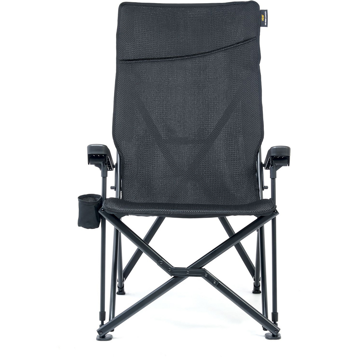 Uquip Barry Campingstuhl (Größe One Size, schwarz)