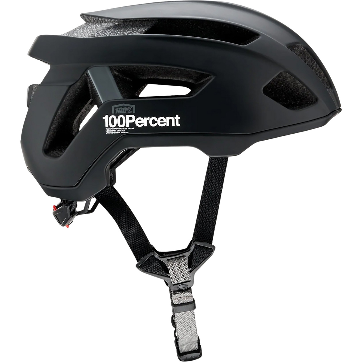 100% Casque de vélo Altis Gravel (taille 50-55CM, Noir)