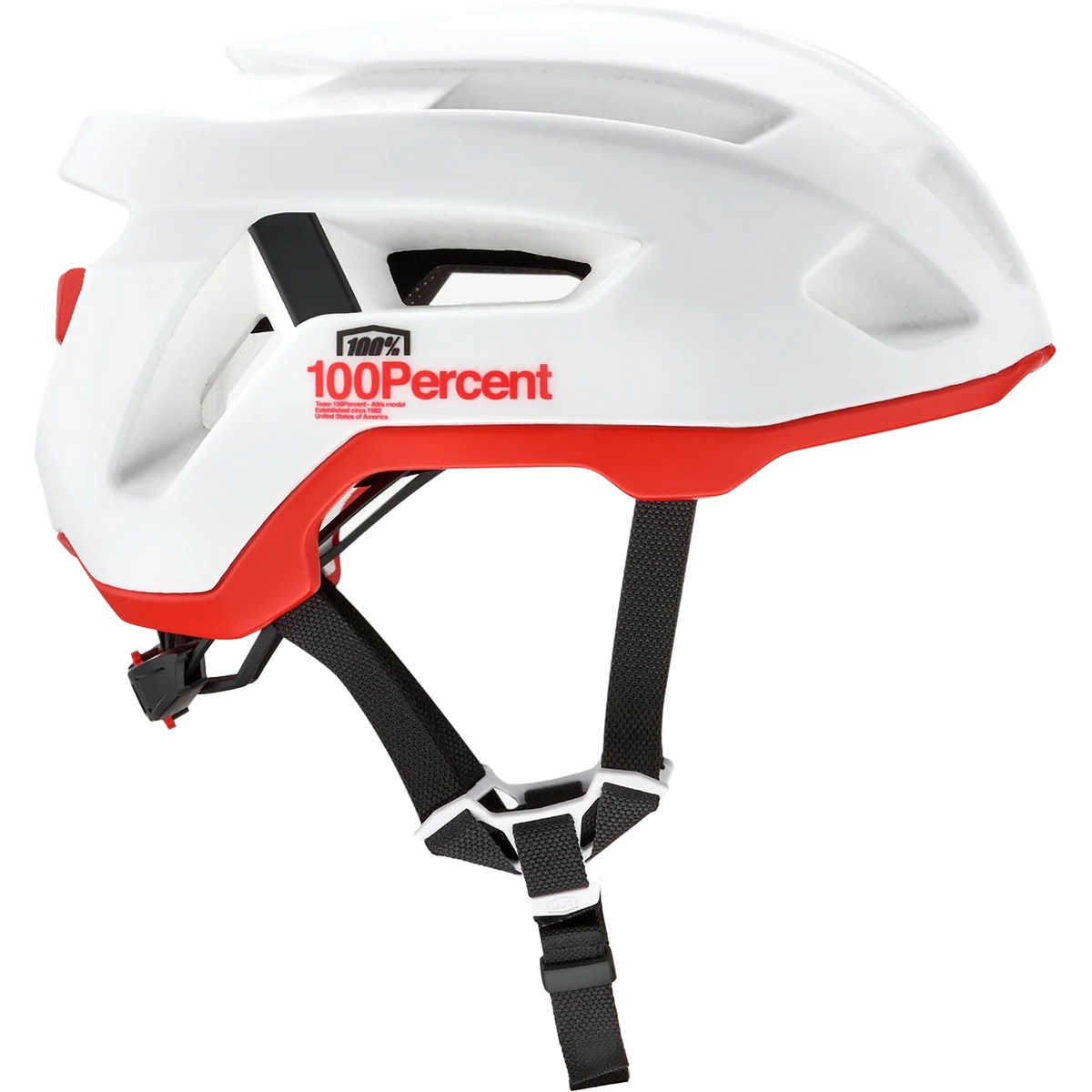 100% Casque de vélo Altis Gravel (taille 50-55CM, Blanc)