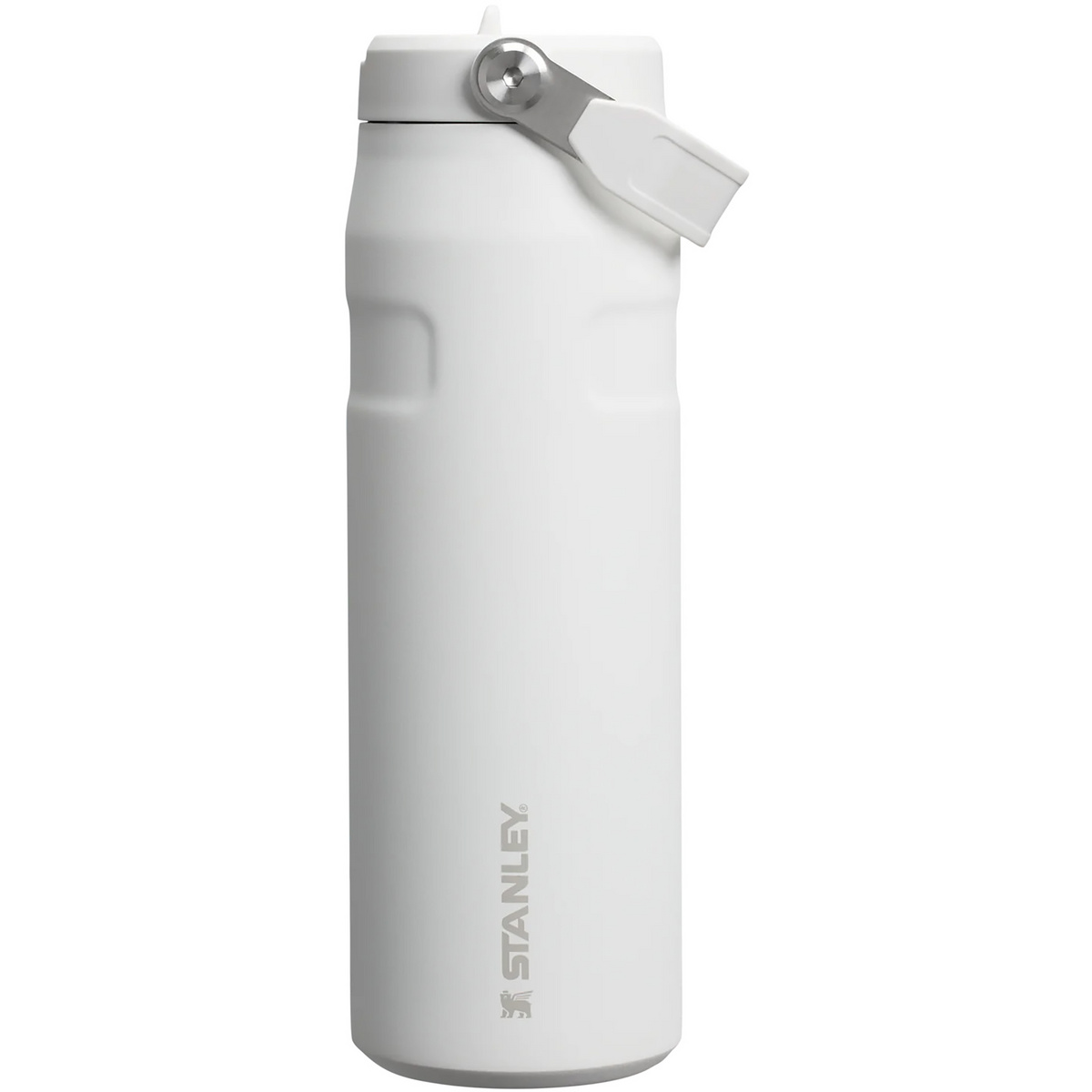 Stanley The Iceflow Flip Straw 2.0 24oz Isolierflache (Größe 0,7l, weiss)