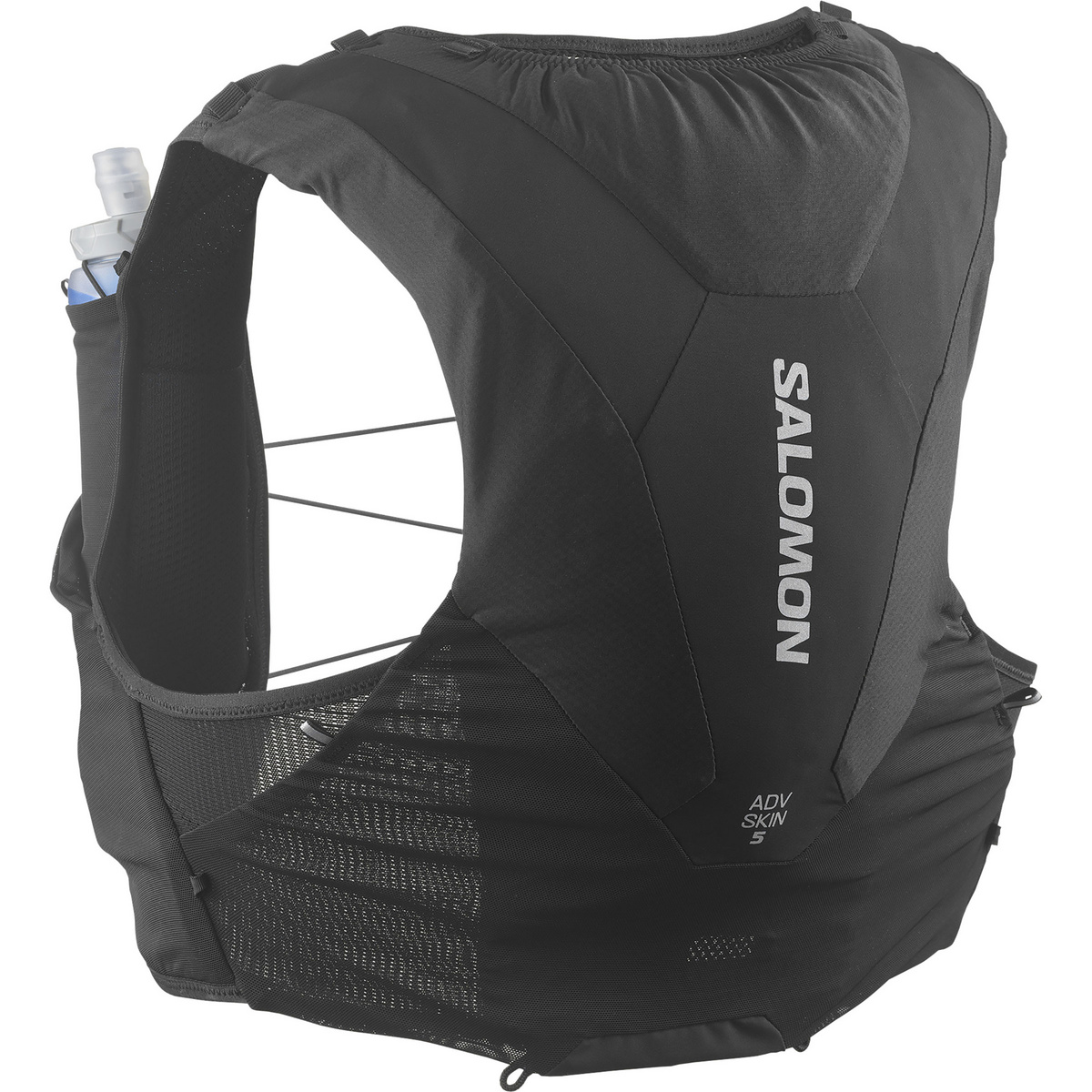 Salomon Gilet da trail running Adv Skin 5 Set (Taglia 5L | XL, Nero)