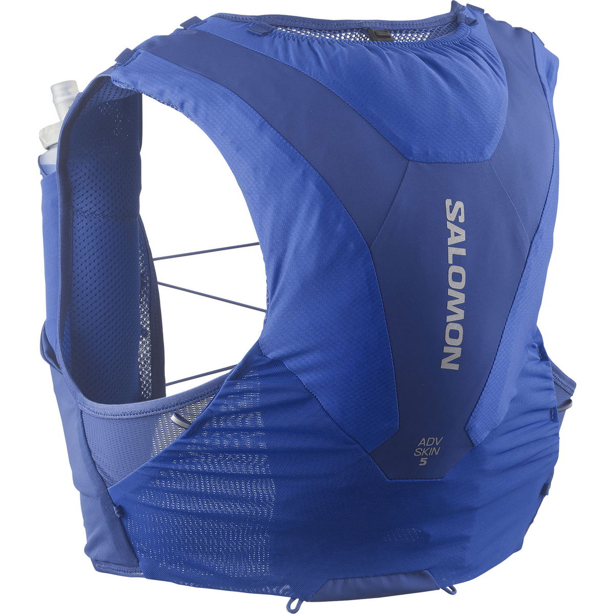 Salomon Gilet da trail running Adv Skin 5 Set (Taglia 5L | L, Blu)