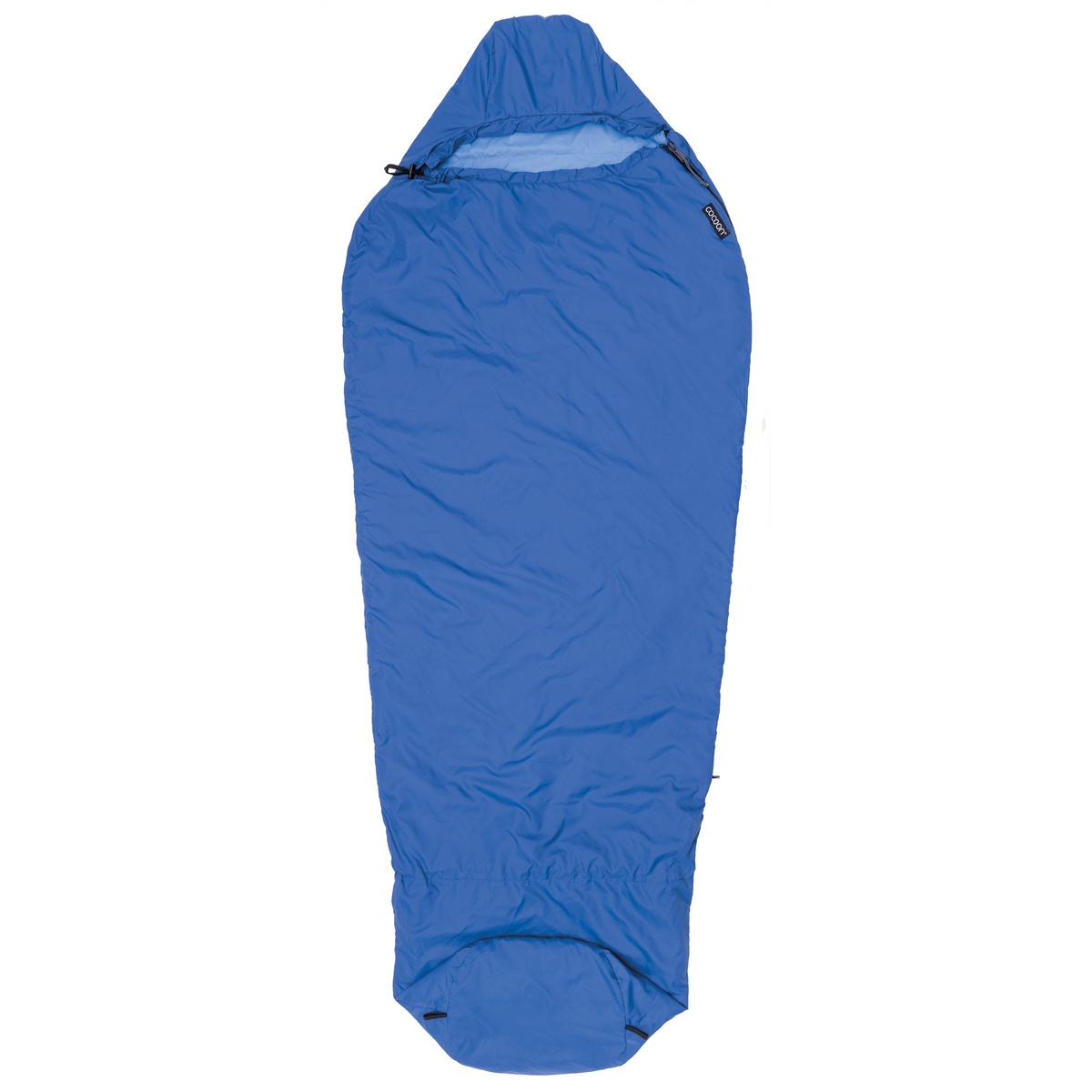 Cocoon Kinder Mountain Wanderer Schlafsack (Größe max. 160cm, blau)