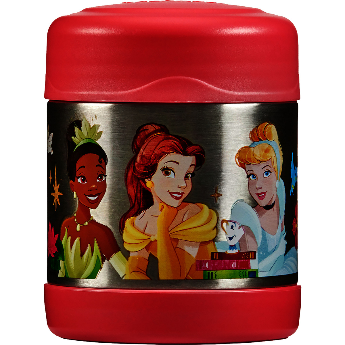 Thermos Disney Princess FUNtainer Stainless Steel Food Flask 290ml - Pink, none