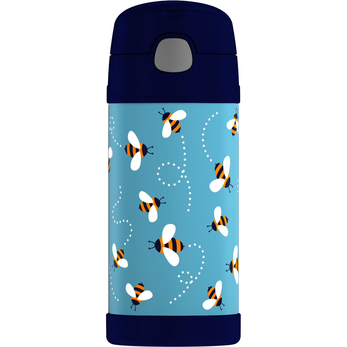 Thermos Kinder Funtainer Isolierflasche (Größe 0.35L, blau)