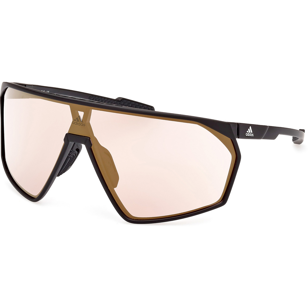 adidas Eyewear SP0073 Sportbrille (Größe One Size, schwarz)