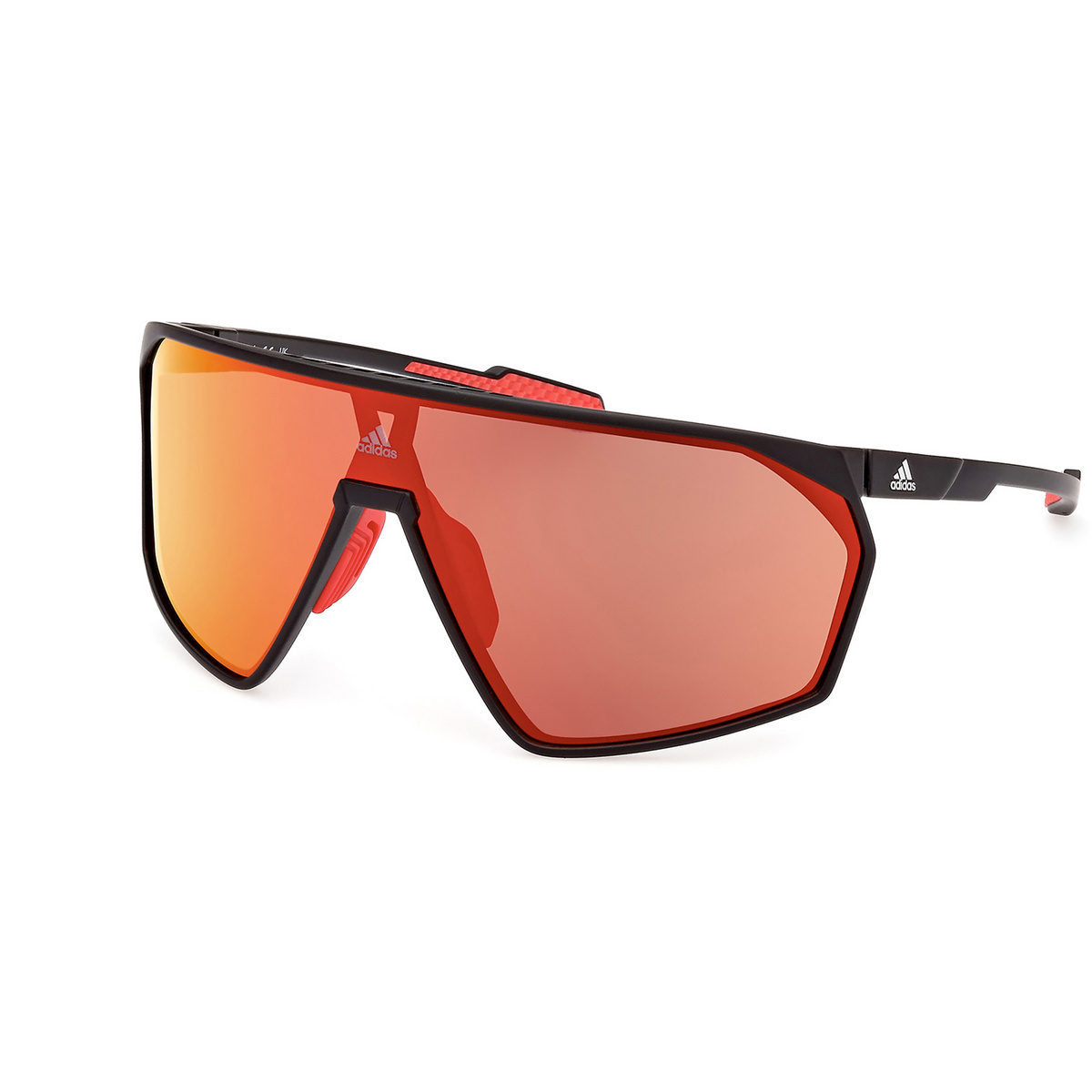 adidas Eyewear SP0073 Sportbrille (Größe One Size, schwarz)