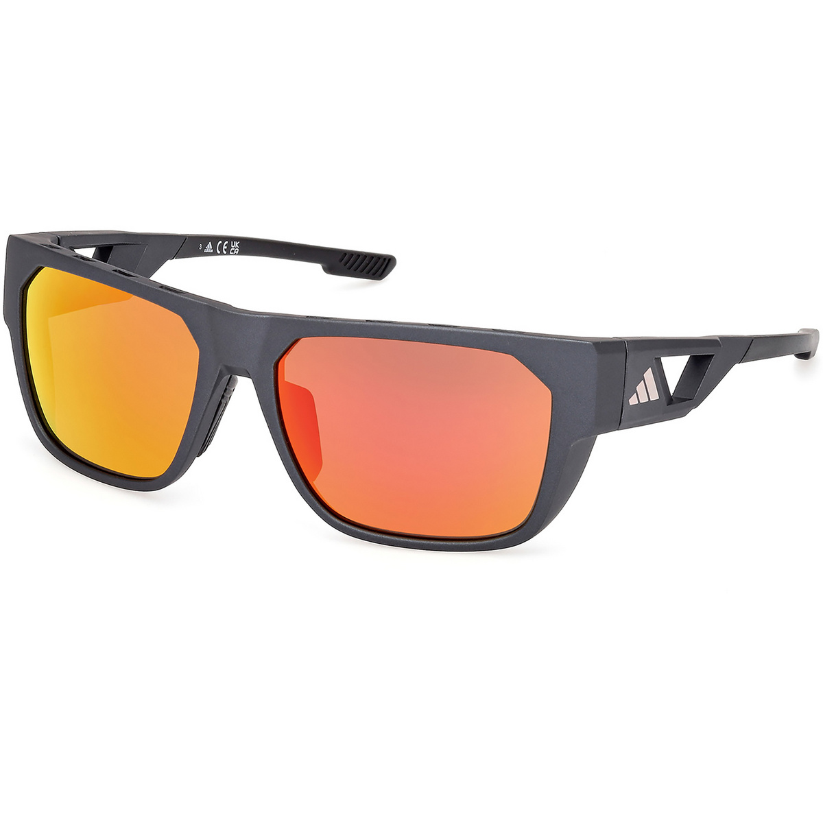 adidas Eyewear SP0102 Sportbrille (Größe One Size, schwarz)