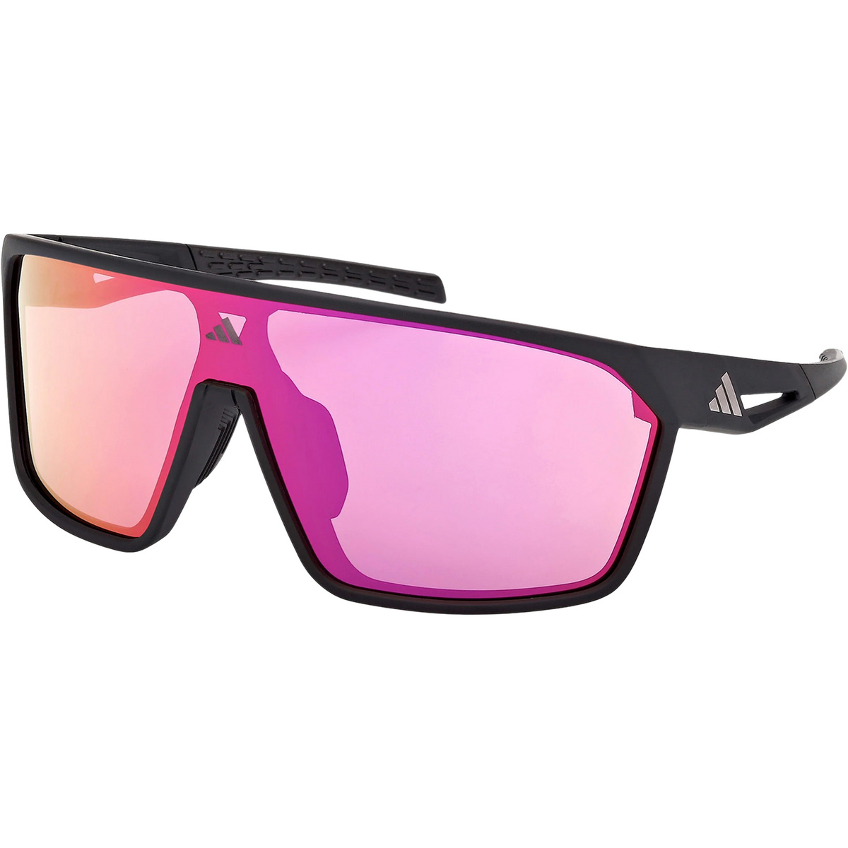 adidas Eyewear Occhiali sportivi SP0108 (Taglia One Size, Nero)