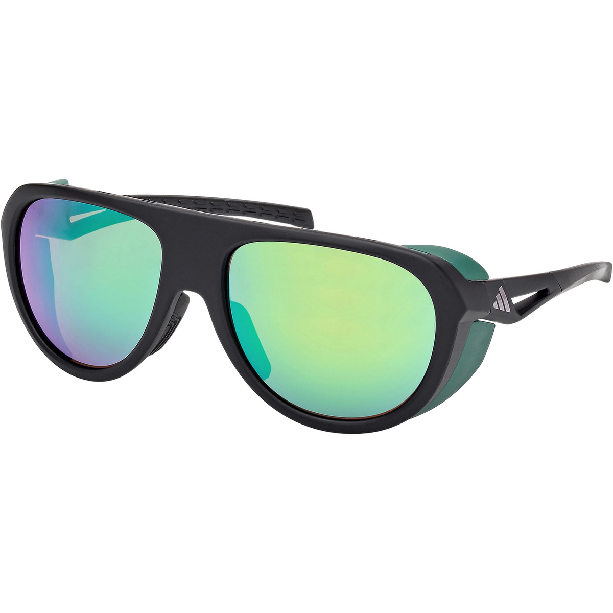 adidas Eyewear SP0110 Sportbrille (Größe One Size, schwarz)