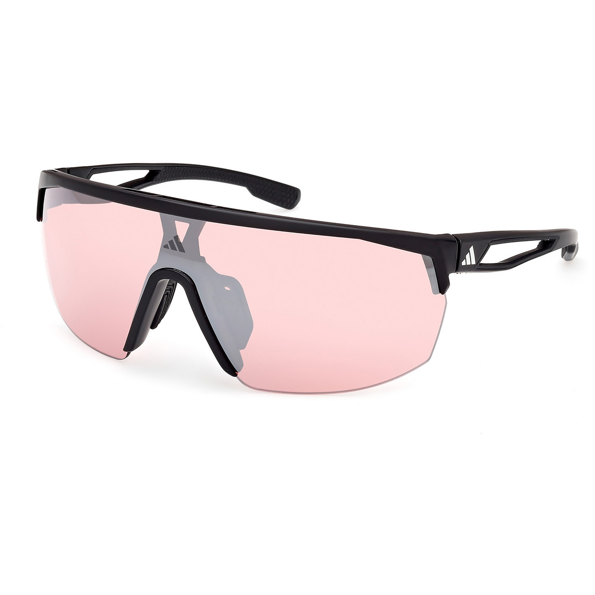 adidas Eyewear SP0099 Sportbrille (Größe One Size, schwarz)