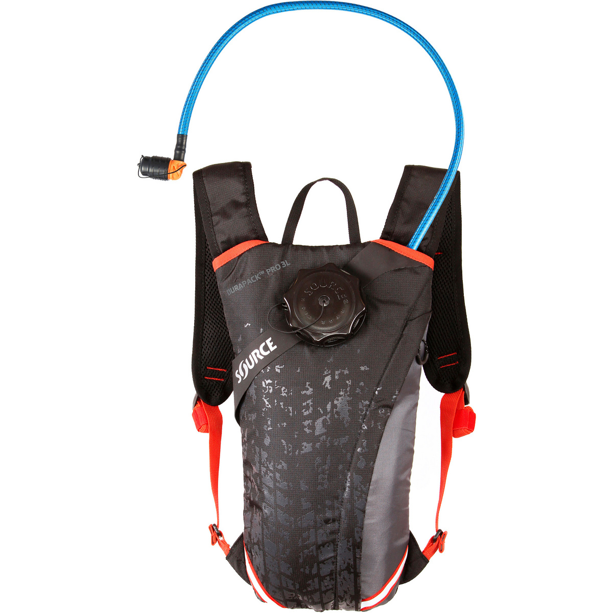 Source Sac d'hydratation Durapack Pro 3L (taille 3L, Gris)