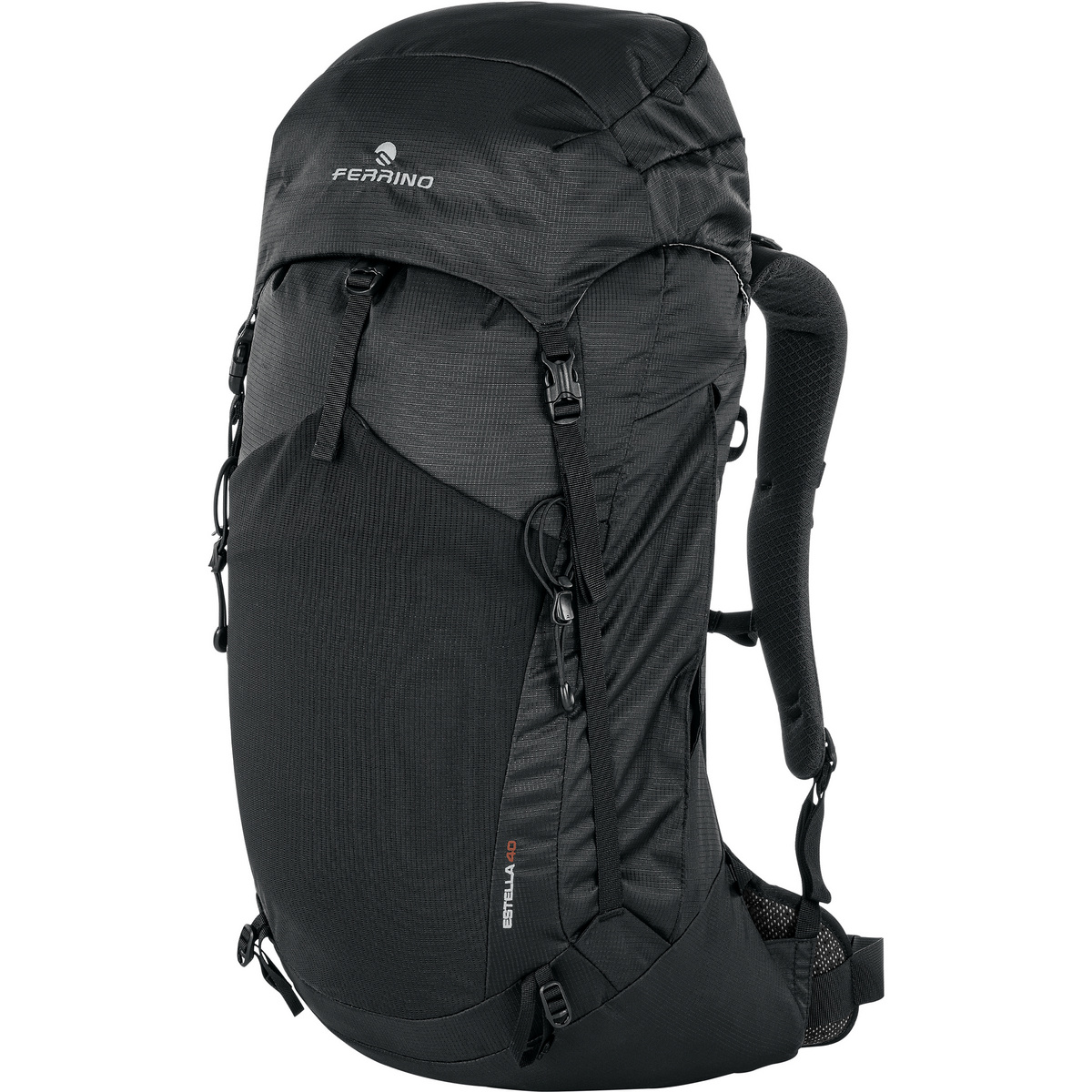 Ferrino Estella 40 Rucksack (Größe 40L, schwarz)