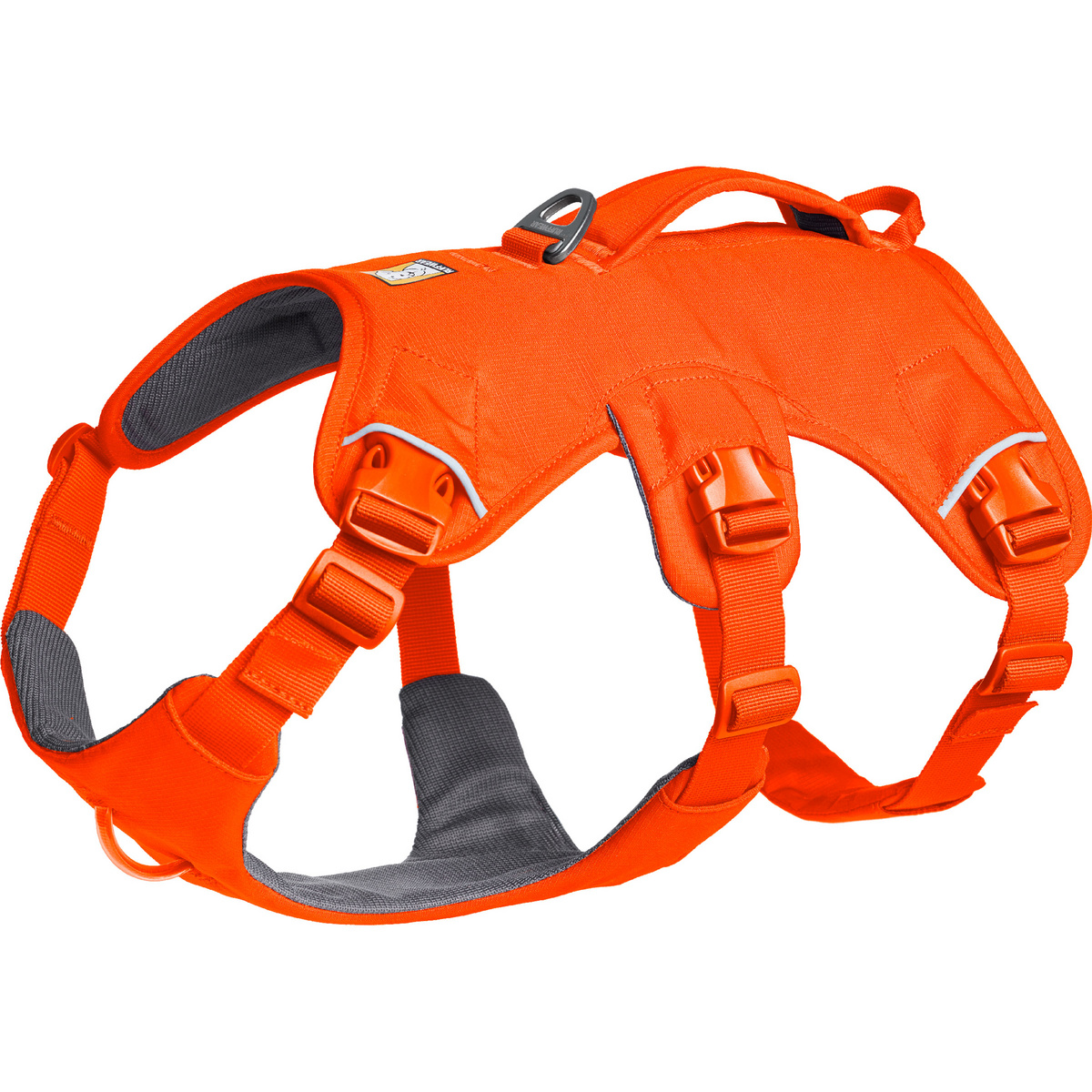 Ruffwear Web Master Hundegeschirr (Größe XS (43-56cm), orange)