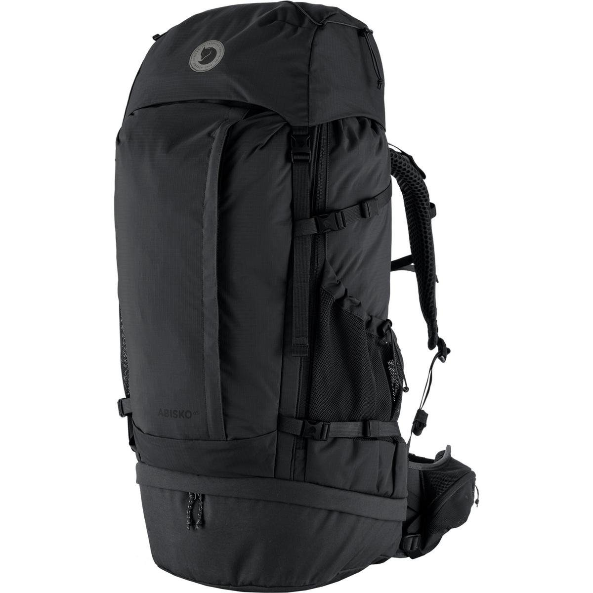 Fjällräven Abisko Trek Rucksack (Größe 65L | M-L, schwarz)