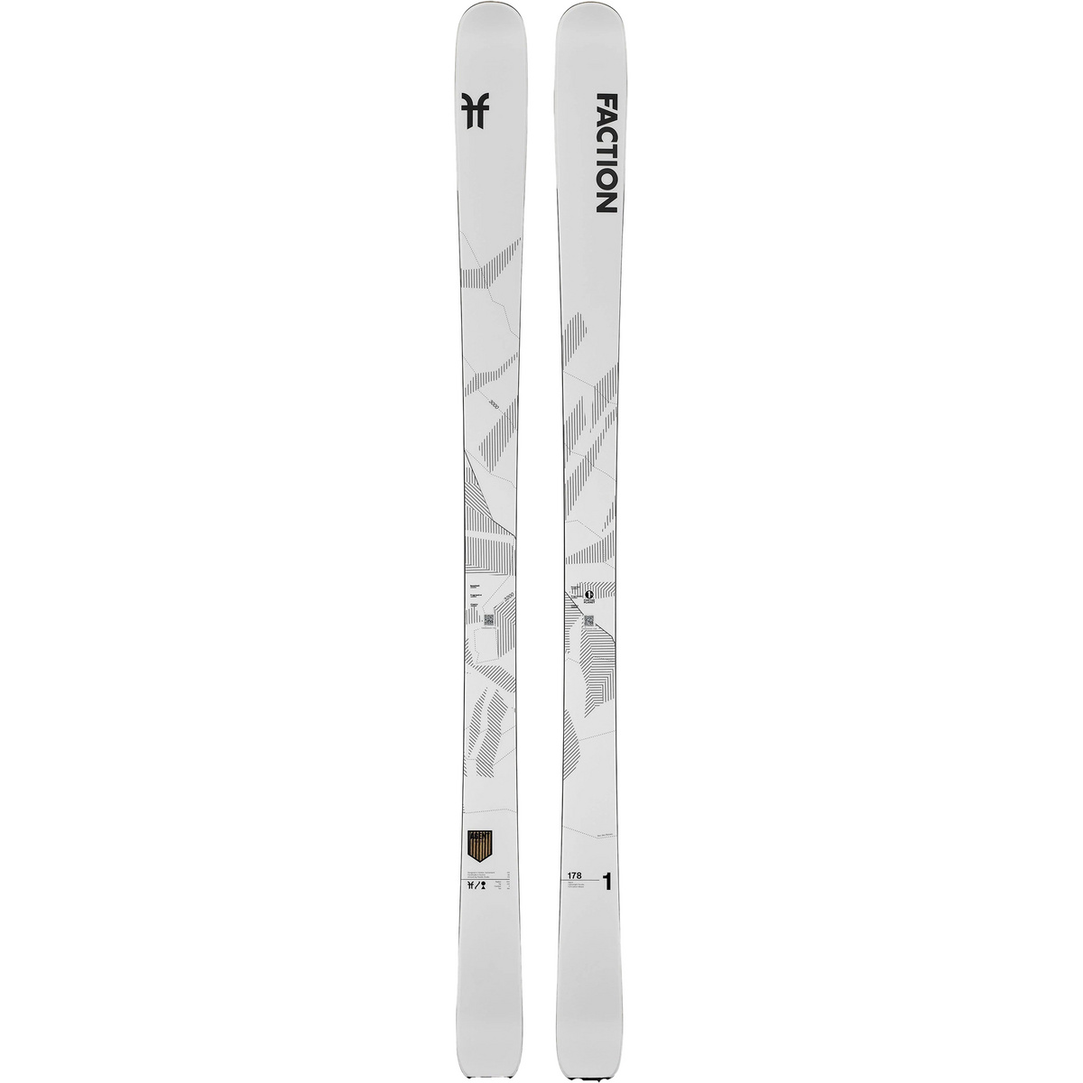 Faction Agent 1 Tourenski 24/25 (Größe 186cm, weiss)