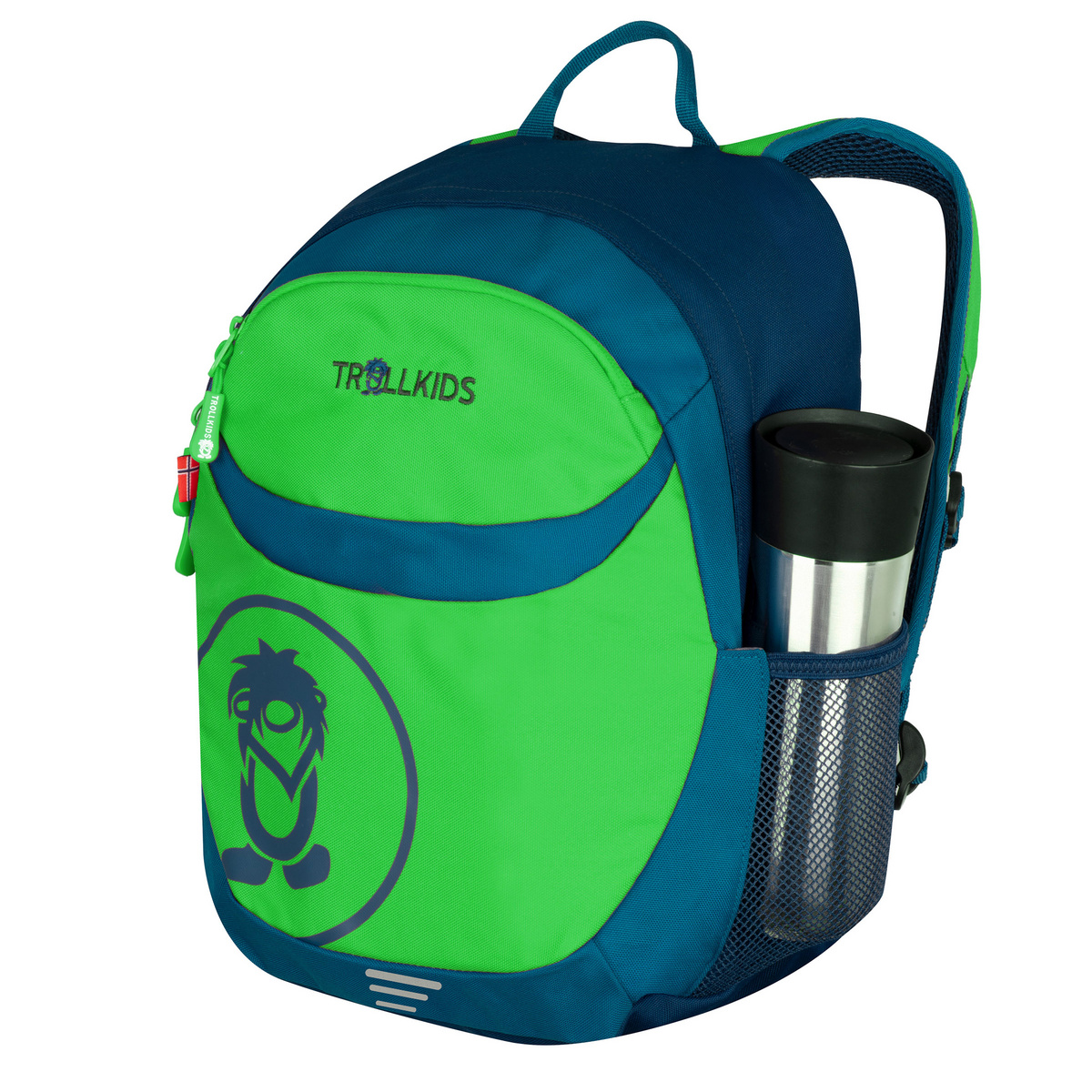 Trollkids Bambino Zaino Skjorta 15L (Taglia 15L, Verde)
