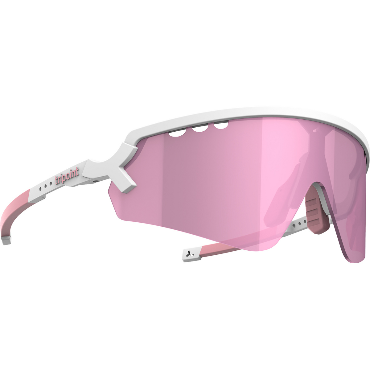 Tripoint Occhiali sportivi 007 Chobe (Taglia One Size, Bianco)