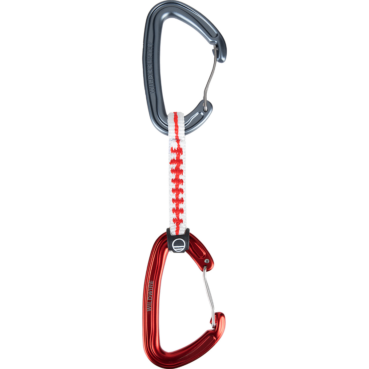 Wild Country Wildwire Quickdraw Express Set (Größe 10CM, rot)