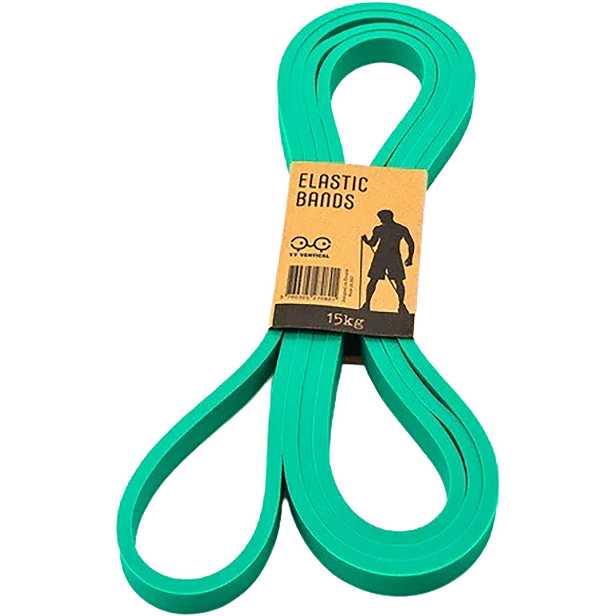 YY Vertical Bandes élastiques de fitness (taille 15 Kg, Vert)