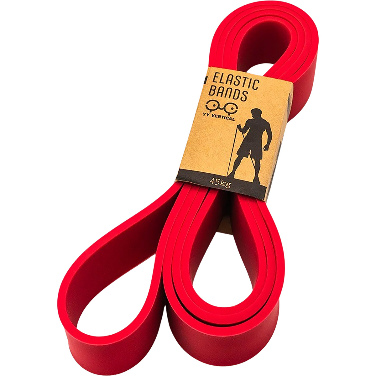 YY Vertical Elastici Elastic (Taglia 45 Kg, Rosso)